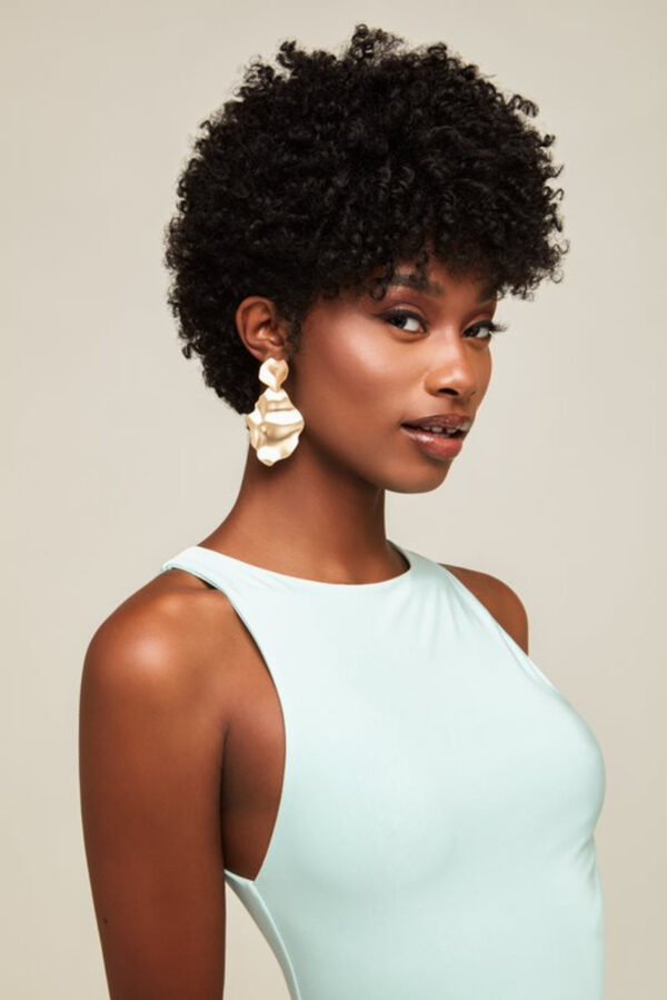 Feme Afro Lace Wig - Super Coiled Pixie #1 (25) - Image 4