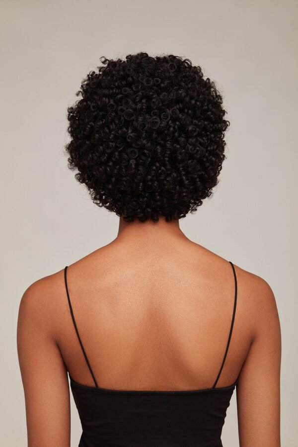 Feme Afro Lace Wig - Jumbo Coiled Pixie #1 (25) - Image 3