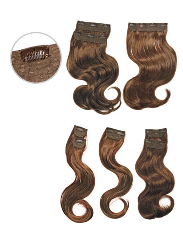 Clip in Glam 8 Piece - Wavy 20 #1 (50) - Image 3