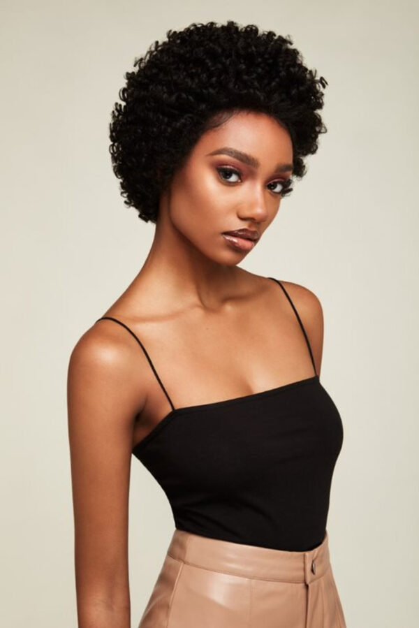 Feme Afro Lace Wig - Jumbo Coiled Pixie #1 (25)