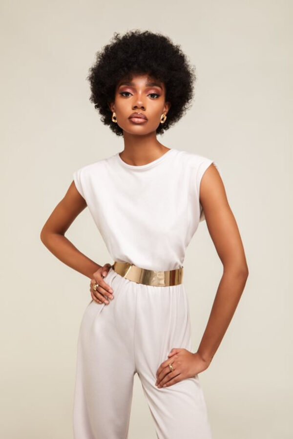 Feme Afro Lace Wig - Jumbo Coiled Pixie #1 (25) - Image 2
